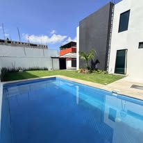 Portada de propiedad con alberca en Morelos